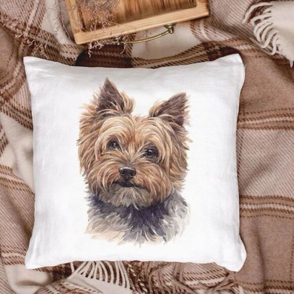 Cute Dog Throw Pillow Cover - Picture 2 of 5